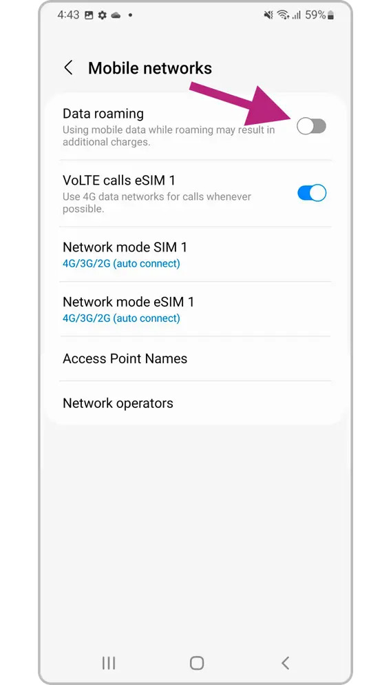 Samsung - étape 5 : Confirmez et activez